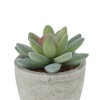 Unique Bargains Artificial Plants Pulp Planter Plastic Flesh 2.44"x2.44"x3.35" 1Pc - 4 of 4