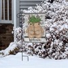 Briarwood Lane Garden Flag 12x18 For Outdoor Farmhouse Mittens Winter For Winter Garden Flag Flags For Outside - 4 of 4