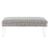 Modway Prologue Woven Performance Velvet Ottoman - 4 of 4