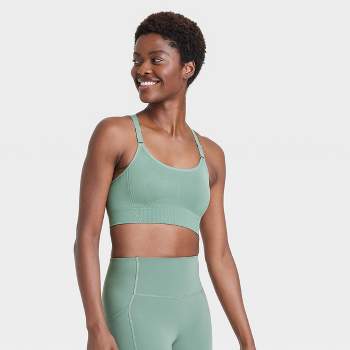 Women's Medium Support Seamless Cami Midline Bra - All In Motion™ Lime  Green Xl : Target