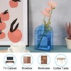 Unique Bargains Decorative Plastic Clear Geometric Arch Acrylic Vase - 4 of 4