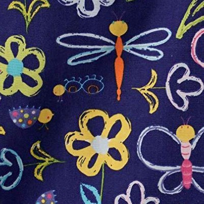navy butterfly with blue trim