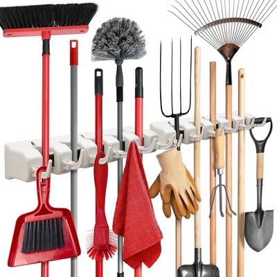 Broom and rake holder sale