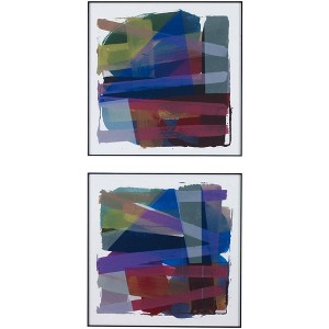 Uttermost Vivacious 29 1/2" Square 2-Piece Printed Framed Wall Art Set - 1 of 1
