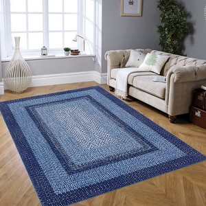 Hallway Runner  Rug Washable Soft Carpet - Non Slip Modern Floor Runner for Bedroom, Kitchen, Living Room - 1 of 4