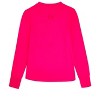 Memoi Girls Heart Graphic Trimmed Pocket Long Sleeve T-Shirt - 3 of 4