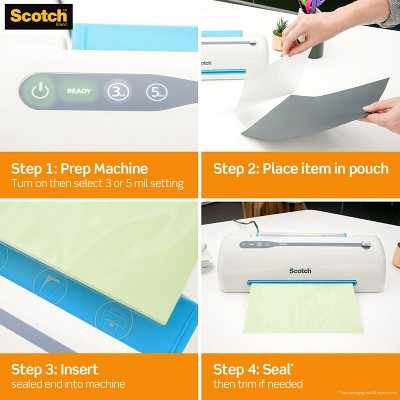 Scotch 9&#34; Pro Thermal Never Jam Laminator