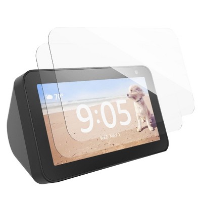 Insten 2-Pack Tempered Glass Screen Protector for Echo Show 5 (5.5 Inch) Clear