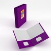 94344: Purple Paper Folders, No Holes (100 Packs) - 4 of 4