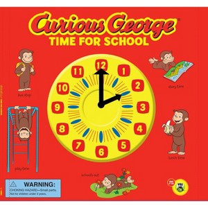 Curious George: Time for School Lift-The-Flaps (Cgtv) - by  H A Rey (Paperback) - 1 of 1