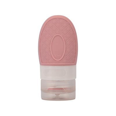 Unique Bargains Refillable Portable Silicone Pump Bottle for Travel 1 Pc