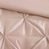Sapphtopaz 7 Piece Comforter Set Elegant Bedding Comforter Sets Solid Color Reversible Tufted Bedding Set with Throw Pillows - 2 of 4