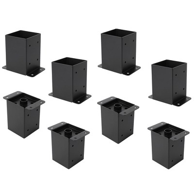 Post Base for Deck,Deck Post Bracket,Post Holder for Fence Deck,Pergola and Gazebo