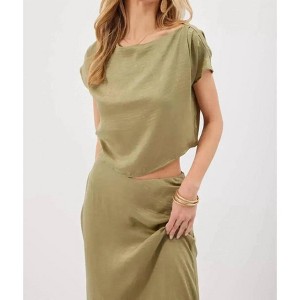 Women's Gigi Satin Top - Kylie Paige - 1 of 3