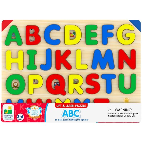 Alpha B. tical, Wooden Alphabet Puzzle