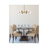 Elegant Lighting Briggs 30 inch pendant in brass with clear shade - 2 of 4