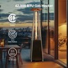 Sersper 42,000 BTU Pyramid Outdoor Patio Heater with Triple Tip-Over Protection - 3 of 4