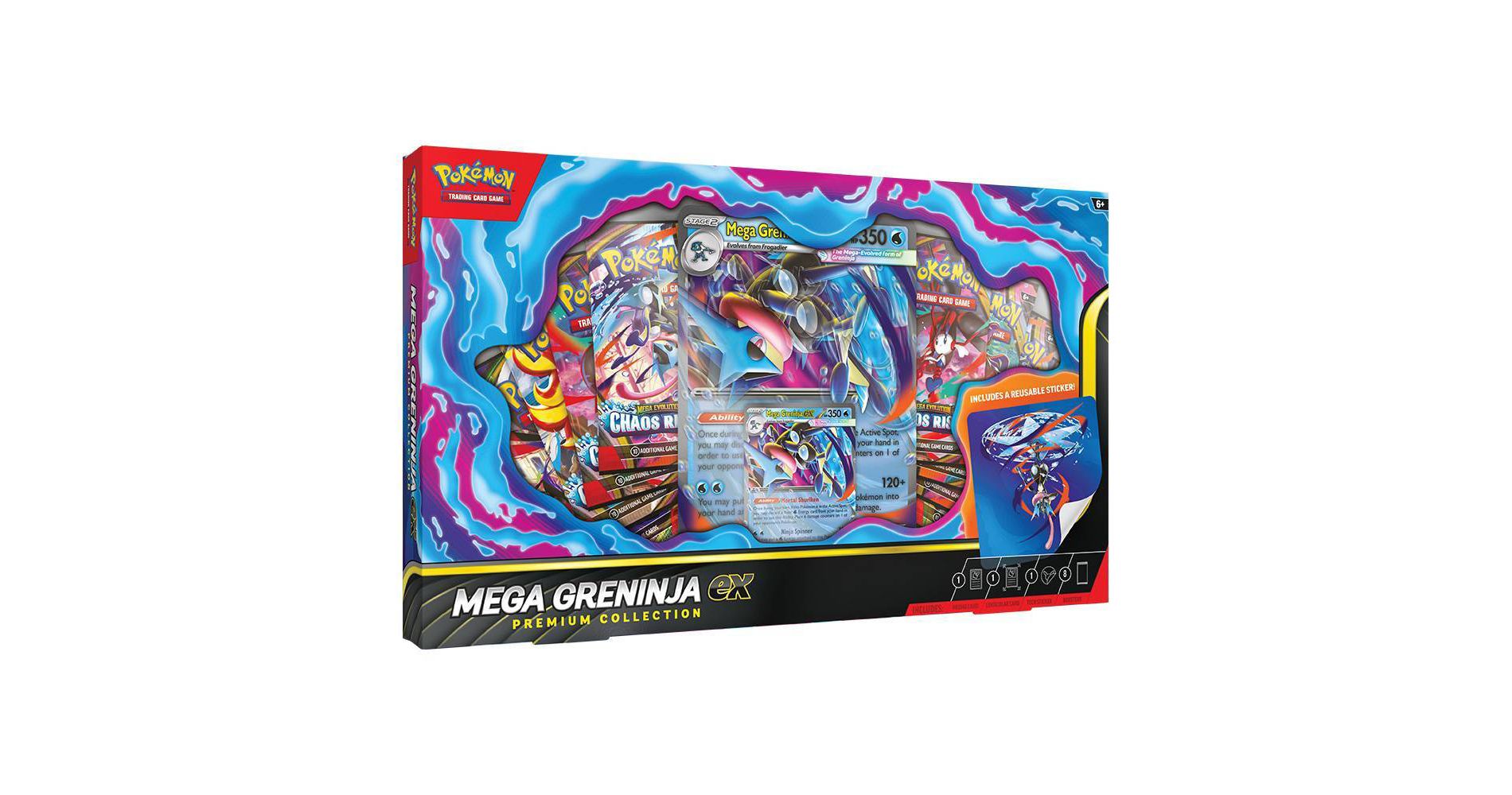 Pokémon Trading Card Game: Mega Greninja ex Premium Collection