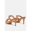 Qualie Ruched Strap Stiletto Sandals Women - 3 of 4