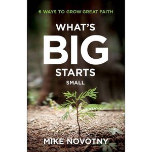 What's Big Starts Small - by  Mike Novotny (Paperback) - 1 of 1