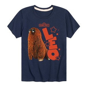 Boys' - Sesame Street - Leo Snuffleupagus Short Sleeve Graphic T-Shirt - 1 of 4