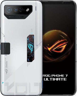 ASUS ROG Phone 7 Ultimate Cell Phone, AeroActive Cooler 7, 6.78” FHD+ 2448x1080 165Hz, 6000mAh Battery, 16GB RAM, 512GB Storage, AI2205-16G512G-ULT