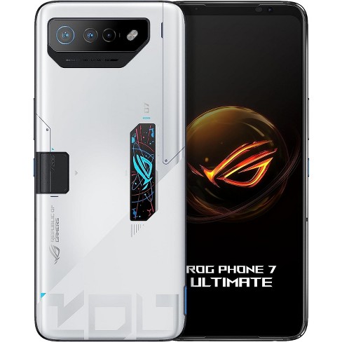 Sælger Føde Pinpoint Asus Rog Phone 7 Ultimate Cell Phone, Aeroactive Cooler 7, 6.78” Fhd+  2448x1080 165hz, 6000mah Battery, 16gb Ram, 512gb Storage,  Ai2205-16g512g-ult : Target