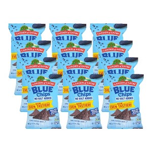 Garden Of Eatin' Blue Corn Chips Unsalted - Case of 12/5.5 oz - 1 of 4