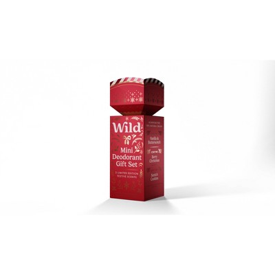 Wild Cosmetics Aluminium-Free Love Heart Case Deodorant - Fresh Cotton & Sea Salt