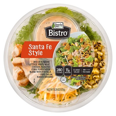 Ready Pac Foods Bistro Santa Fe Style Salad Bowl - 6.25oz : Target