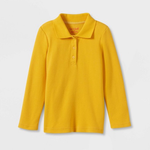 Kids yellow best sale polo shirt