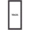 PosterPalooza | Panoramic Antique Red Picture Frame - UV Acrylic, Foam Board Backing, Hanging Hardware - 2 of 4