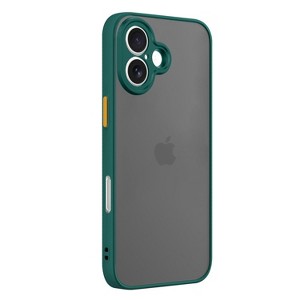 SAHARA - iPhone 17 Case - Slim Anti-Slip, Matte Finish | Venture Series - Cactus Green - 1 of 4