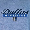 NBA Dallas Mavericks Women's Burnout Crew Neck Fleece Sweatshirt - image 4 of 4