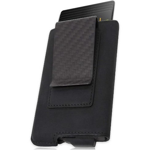 Alpine Swiss Harper Mens Rfid Slim Front Pocket Wallet Magnetic Money Clip Id  Card Holder Leather : Target