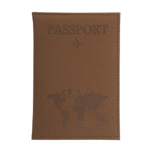 Unique Bargains Frosted Passport Holder 1 Pc - 1 of 4