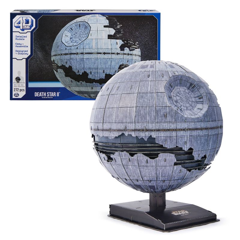 4D BUILD - Star Wars Deluxe Death Star II Model Kit Puzzle 272pc, 1 of 15