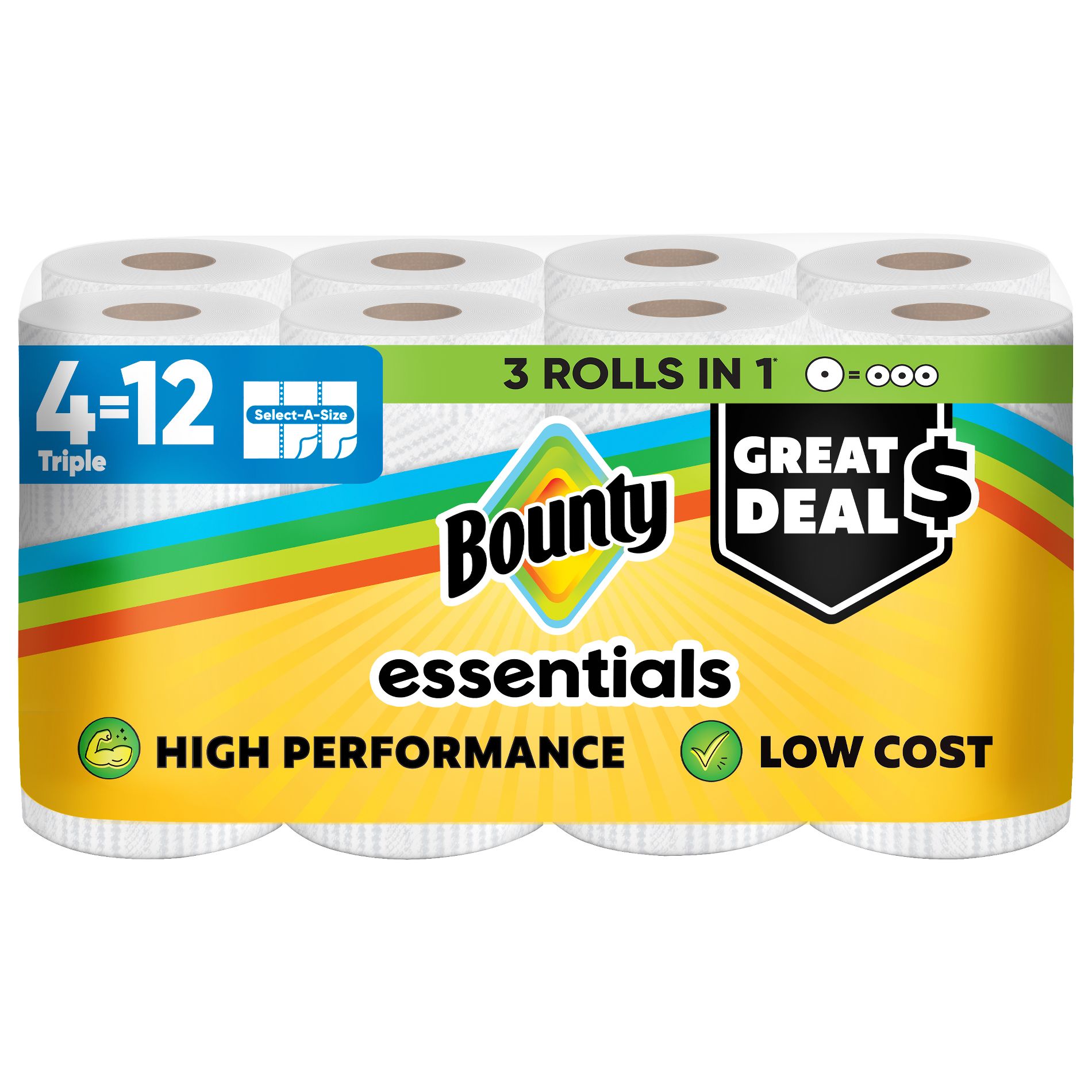 Bounty Essentials Select-A-Size Paper Towels