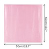 Elerevyo Women's Solid Satin Scarves Small Square Neck Scarf Neckerchief 19.7"x19.7" - 3 of 4