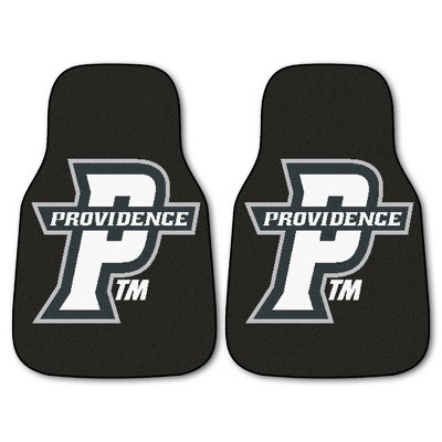 NCAA Providence Friars Carpet Car Mat Set - 2pc