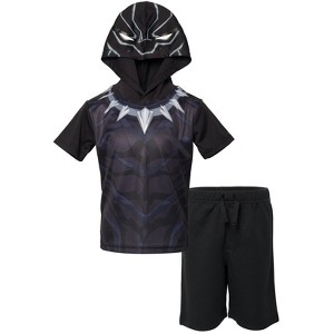 Marvel Athletic T-Shirt and Mesh Shorts Outfit Set Toddler - 1 of 4