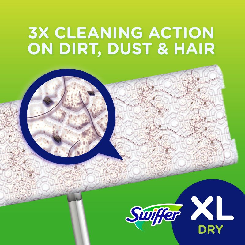 Swiffer Sweeper XL Dry Sweeping Cloths - 16ct, 5 of 14