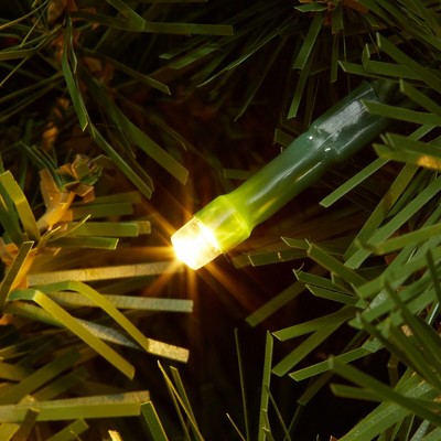 60-Inch Green Pine Pre-Lit Artificial Christmas Wreath