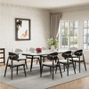 Luck Live 2 piece solid wood dining chair - 3 of 4