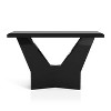 Manke Tempered Glass Top Insert Sofa Table - miBasics - 3 of 4