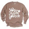 Simply Sage Market S.W.Smiley You Are So Loved Garment Dyed Long Sleeve - 2 of 4
