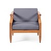 Dexmalle Gray Patio Club Chairs with Thick Cushion - 4 of 4