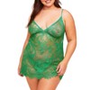 Adore Me Women's Addison Babydoll Lingerie - 3 of 4
