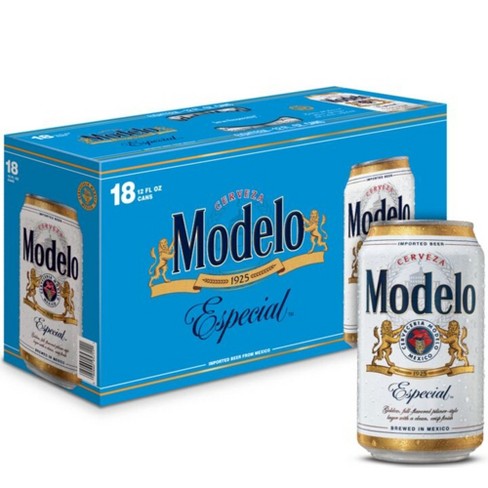 Modelo Especial Lager Beer - 18pk/12 Fl Oz Cans : Target