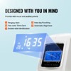 VEVOR Punch Time Clock, Time Tracker Machine for Employees of Small Business, 6 Punches per Day, Time Clock Punch Machine, Grey - 4 of 4